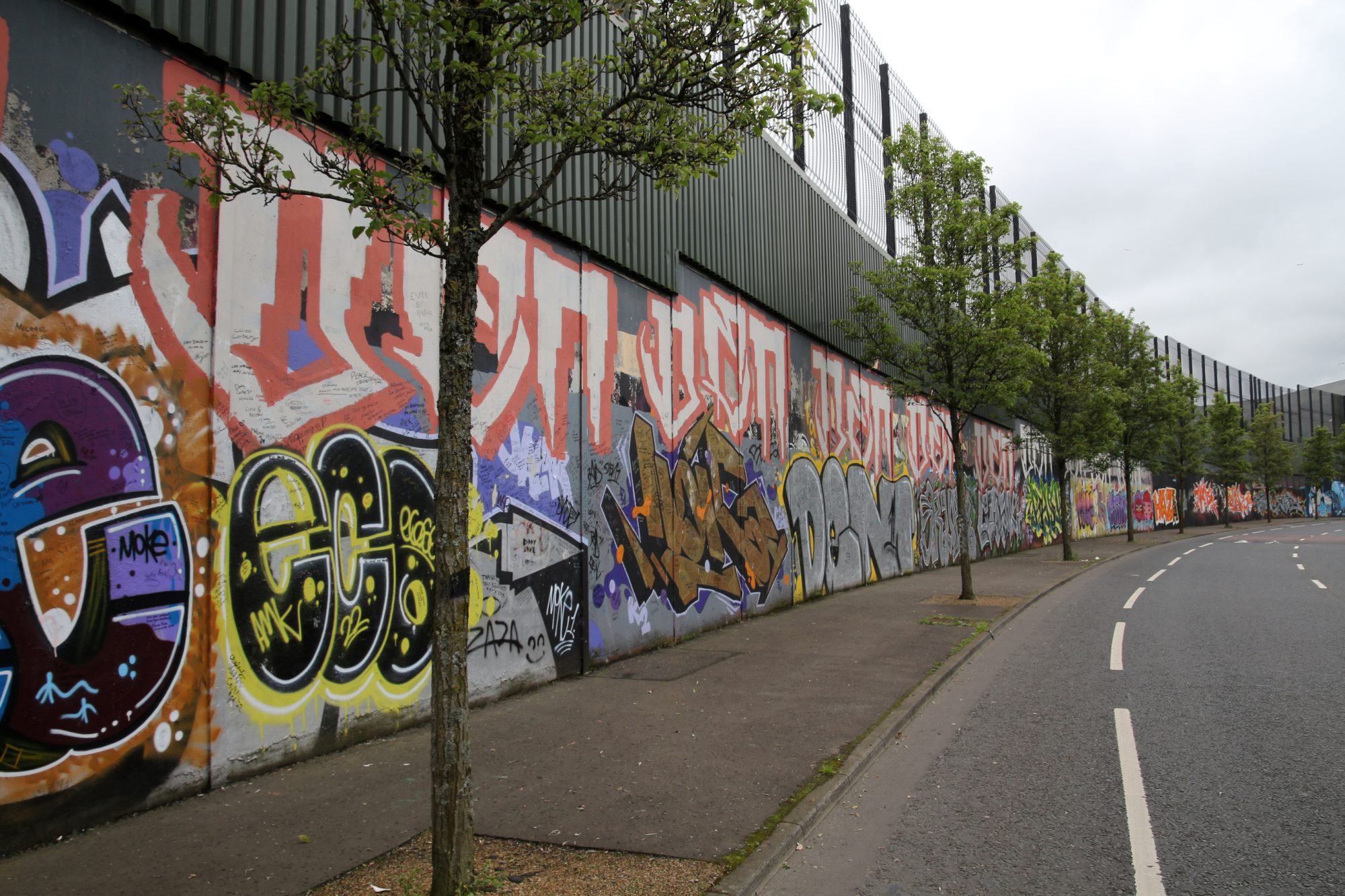 belfast wall