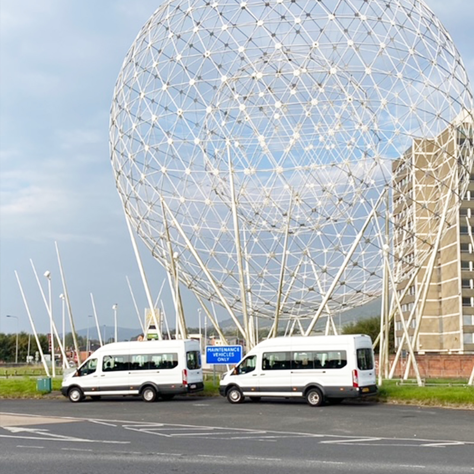 16-seater minibuses
